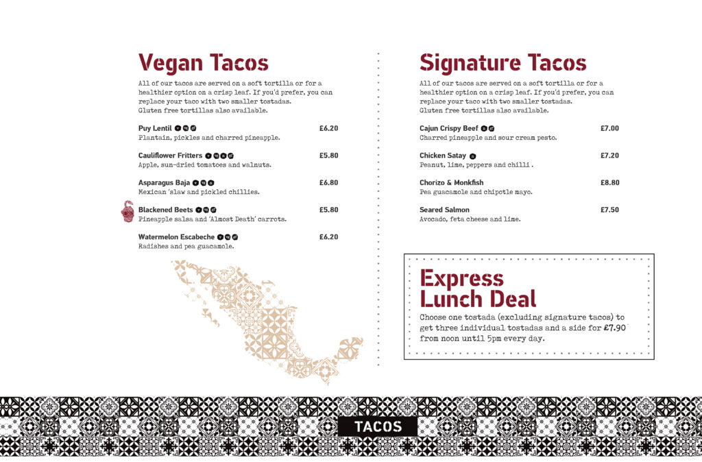 El Paso Food Menu Alterations